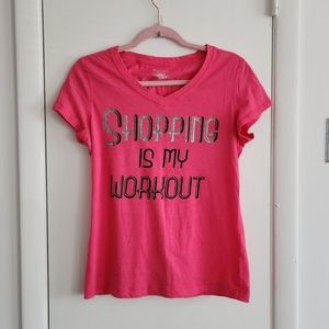 ♡ Shopping Is My Workout T-shirt ♡